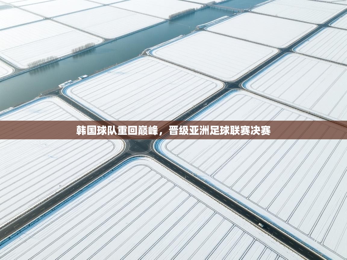 韩国球队重回巅峰，晋级亚洲足球联赛决赛